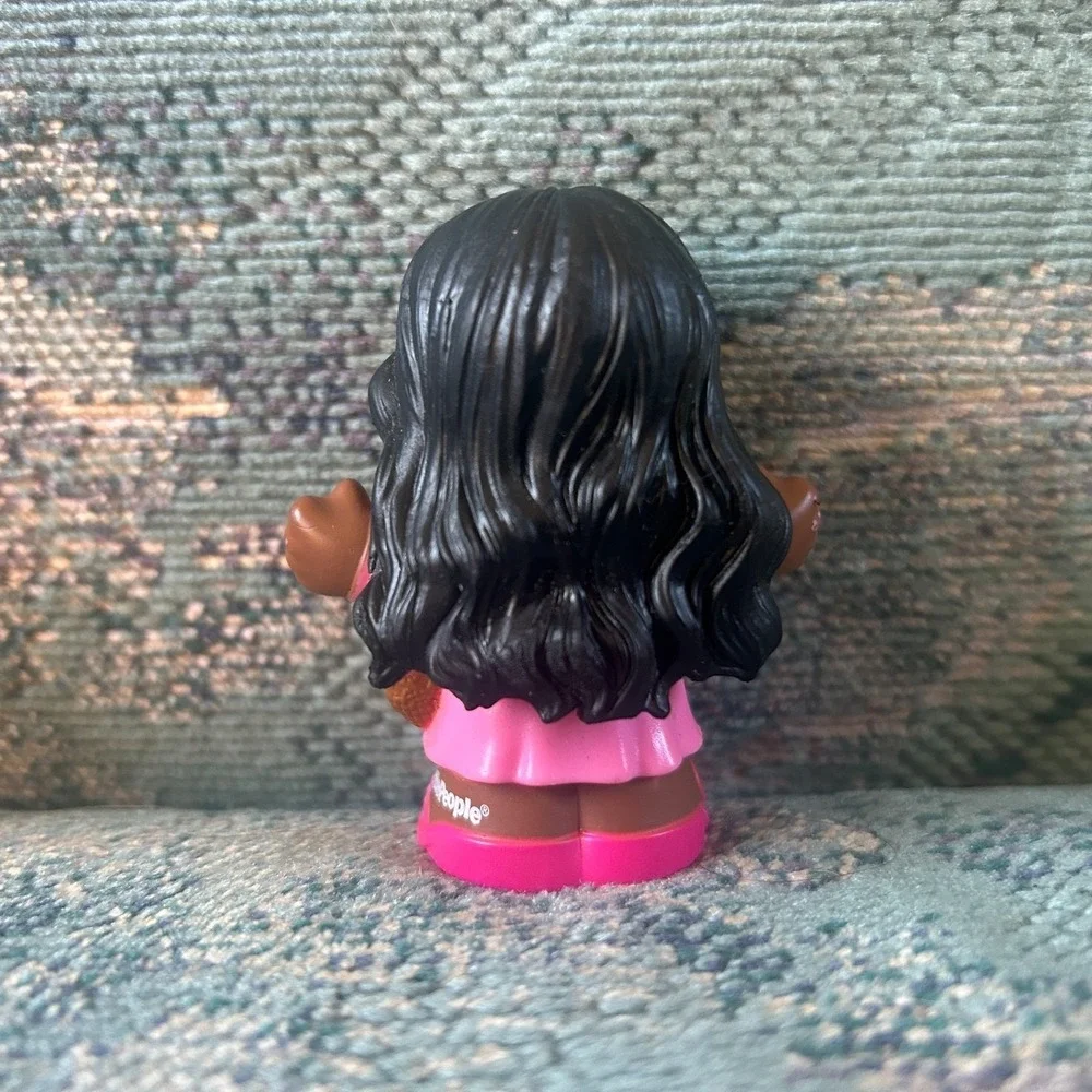 Lot Of 7 Fisher Price Little People Cinderella Elsa Barbie African Wheelchair